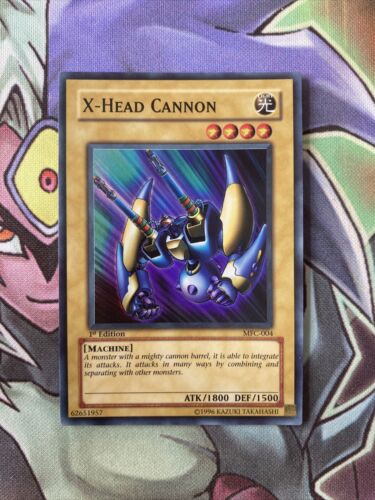 MFC-004 X-Head Cannon Super Rare 1st Edition Near Mint Yugioh Card - Afbeelding 1 van 2