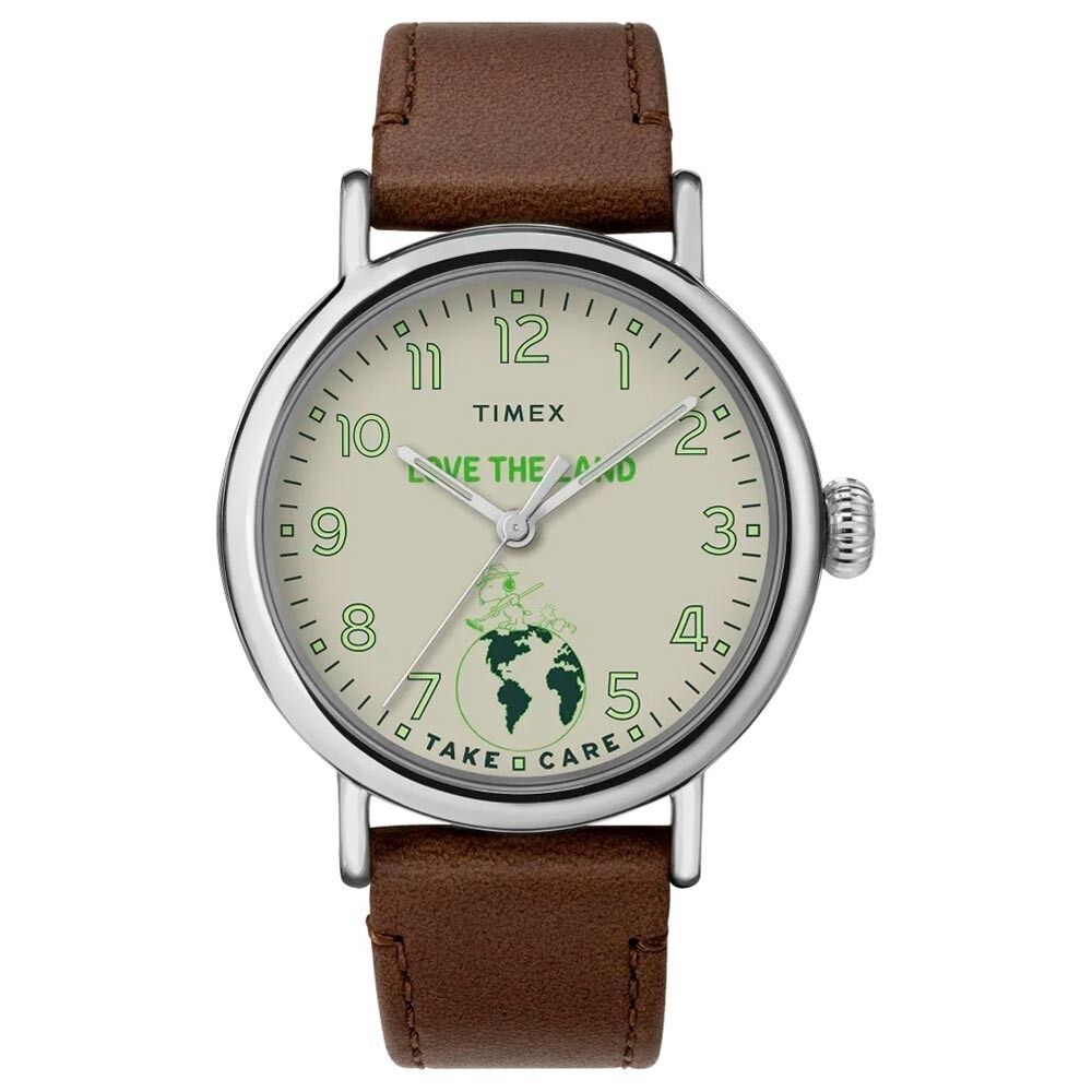 Timex Peanuts Snoopy Take Care Love The Land Special Edition Watch