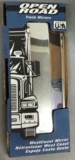 West Coast Open Road Truck Mirror  7" X 16" Made In USA In Box (R8)