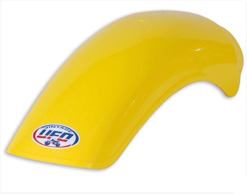 Garde-boue arrière UFO pour moto Maico 250 490 cc 1978-1980 coloris jaune clair