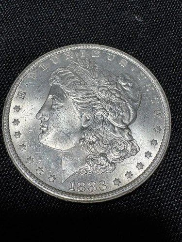 1883 CC MORGAN SILVER DOLLAR AUTHENTIC HI GRADE U.S.MINT COIN RARE KEY DATE