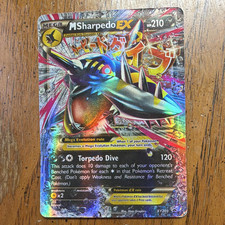 M Sharpedo EX XY200 XY Promo Holo Mega EX 210 HP English Pokemon TCG on eBay