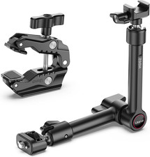 HD02 10" Camera Magic Arm Super Clamp Kit with 360  Ball Head Clamp