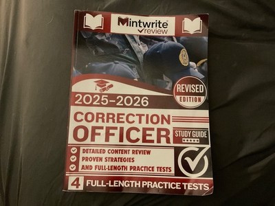 Correction Officer Study Guide 2025-2026: Detailed Content Review