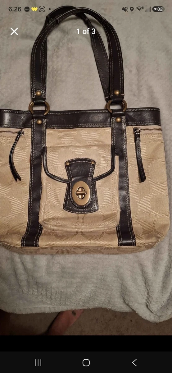 Y2K✨COACH Legacy Turnlock Tote Bag COACH Legacy Turnlock Tote Bag rare Y2K First Coach Legacy