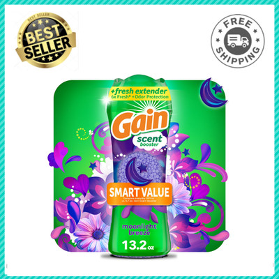 Gain Fireworks Scent Booster, Moonlight Breeze - Long Lasting Freshness, 2 Pack