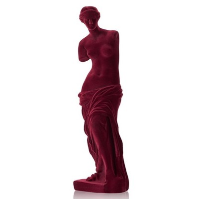 Venus de Milo Statue with Soft Flocked Finish, Classical Greek Goddess Aphrod...