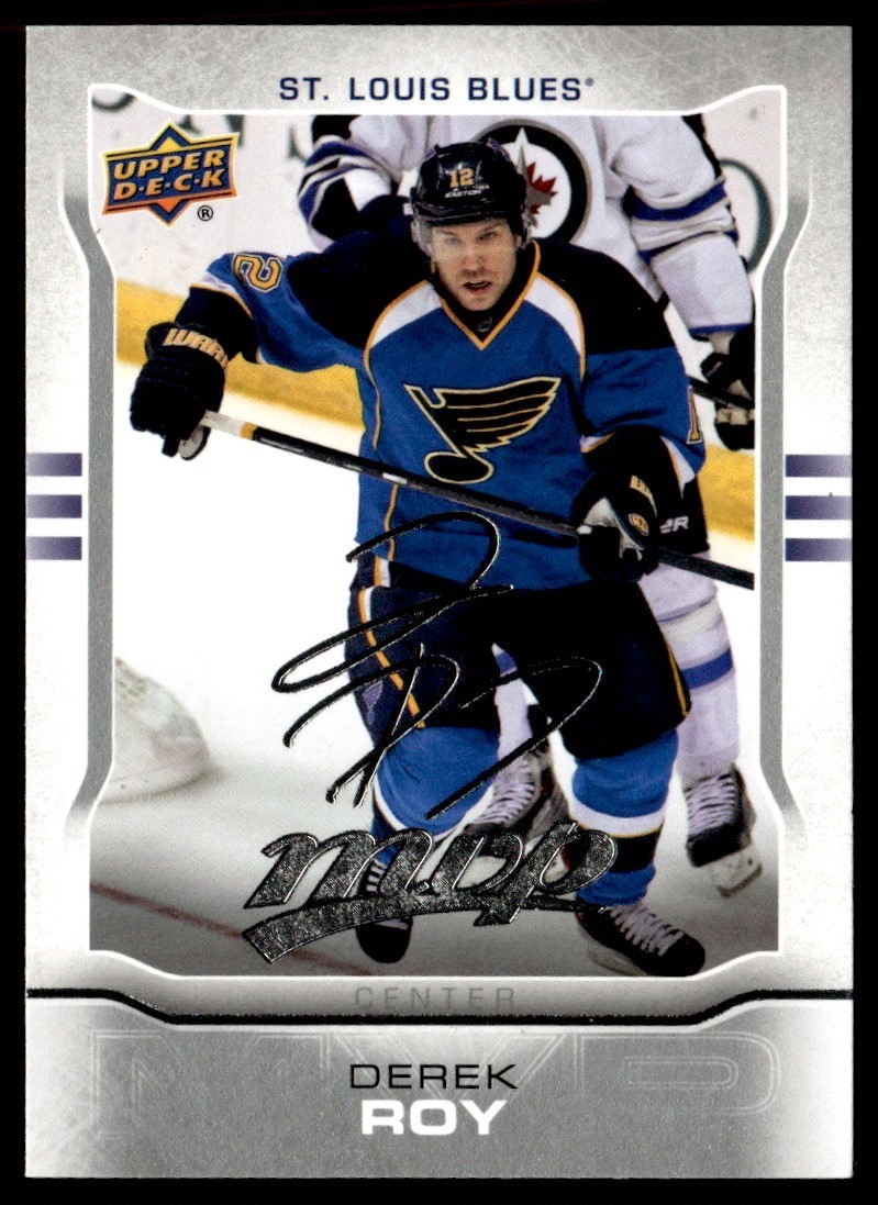 2014-15 Upper Deck MVP Silver Script Derek Roy St. Louis Blues #113
