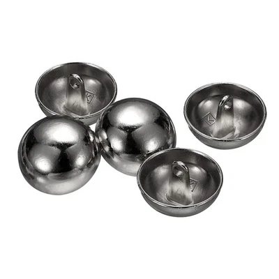 5 Stück 20mm / 3/4" Halbgewölbte Pilz-Metallknöpfe zum Nähen,Rotguss - Bild 1 von 4