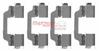 Metzger ZubehöRsatz Scheibenbremsbelag FüR Opel Mokka/Mokka X J13 1.4 Honda