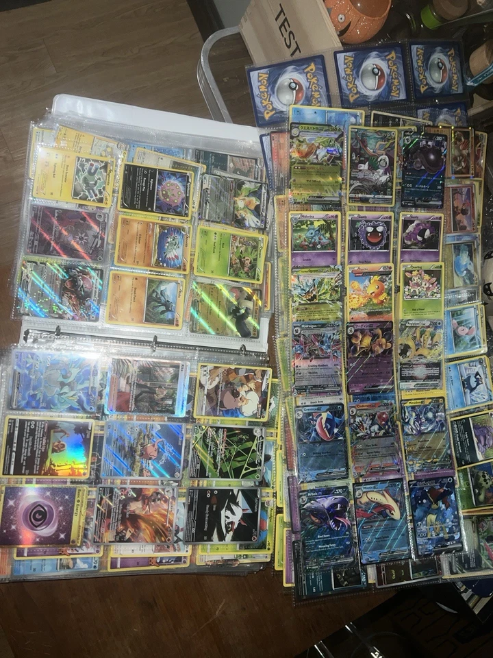 62 页 大量活页夹 Pokemon 卡系列 批量 Wotc 复古 Full Arts Holos — 第 2/4 张图片