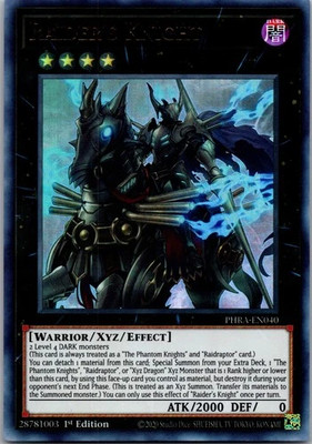 Raider's Knight PHRA-EN040 Phantom Rage 1st Edition