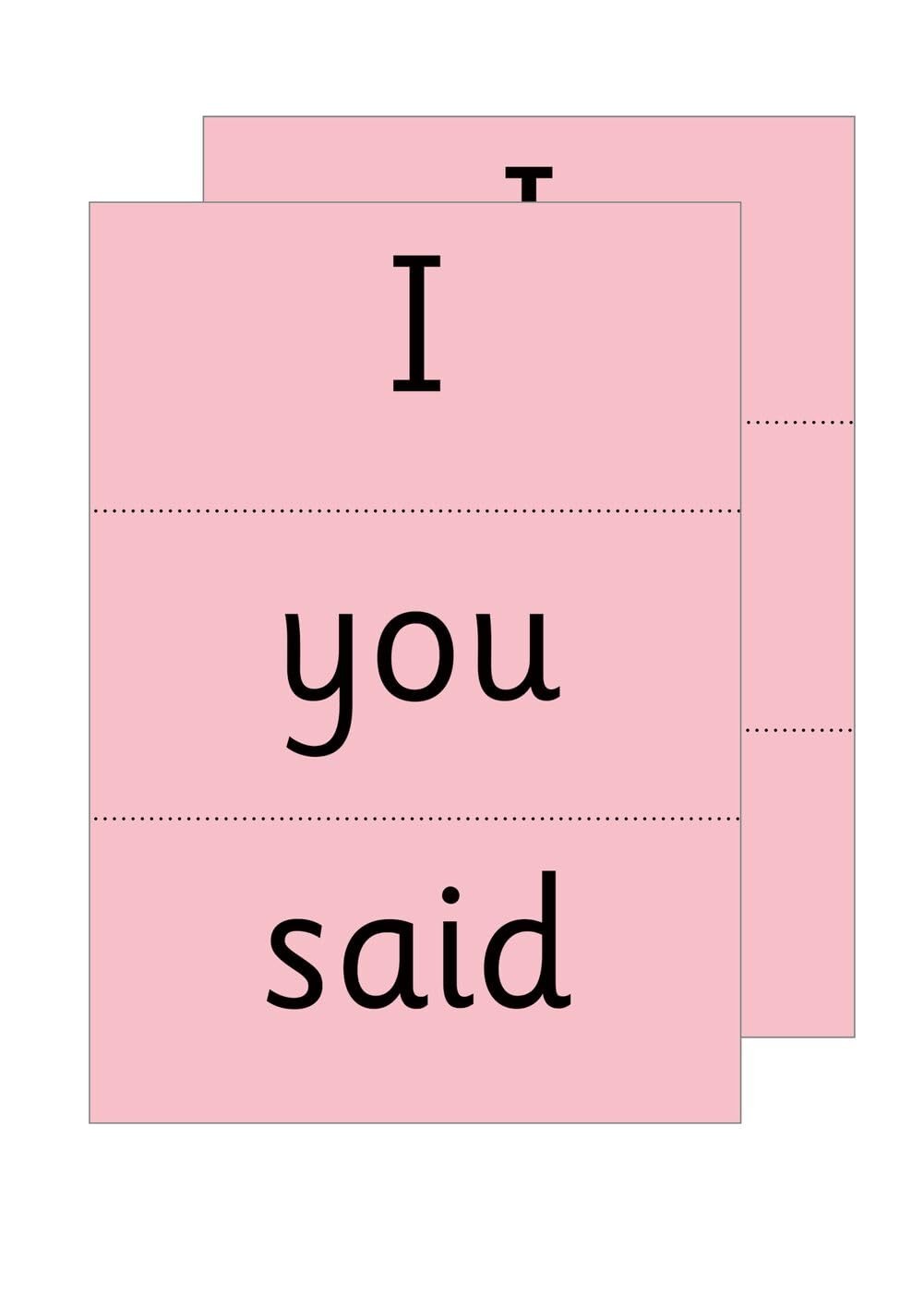 Red Word Cards (Read Write Inc. Phonics Second Edition) - Image 2