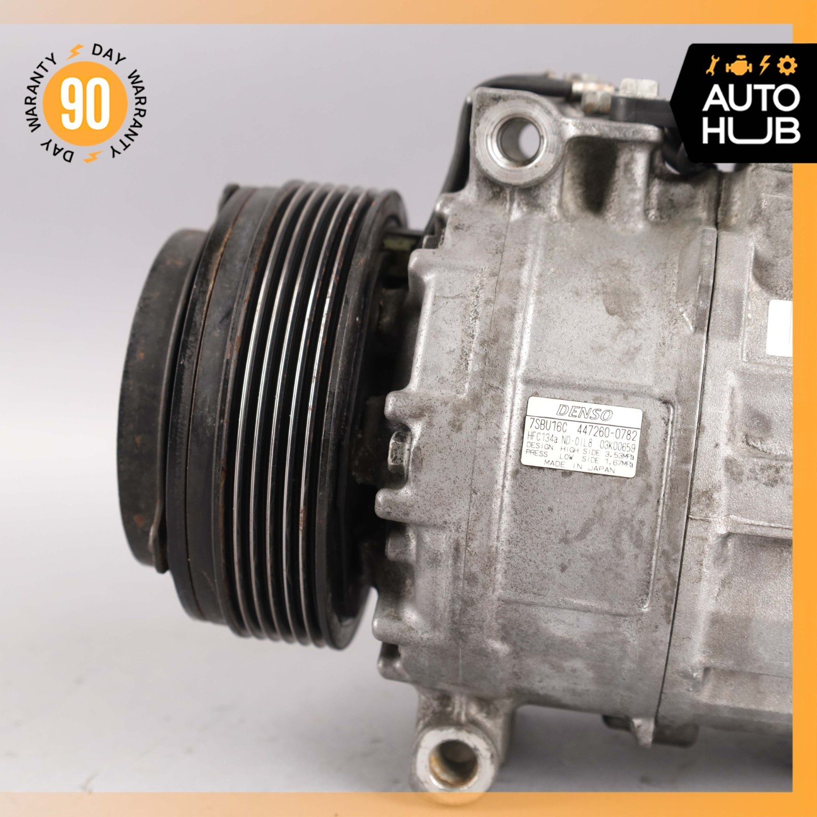 99-02 Rolls Royce Silver Seraph V12 AC Air Conditioning Compressor PA22470PD OEM
