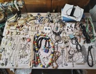 #1- 2-8 Huge Lot Vintage To Now Costume Jewelry- Over 100  Pieces, Over 6 Lbs