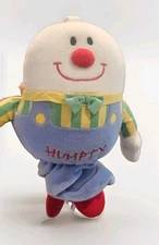 Vintage Kids II HUMPTY DUMPTY Musical (Brahm's) Pull String Plush Toy - Works
