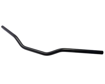 Stahllenker Superbike Elegance schwarz TRW 22mm Cafer Racer Motorrad universal