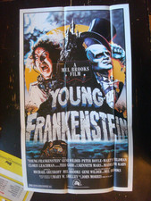 YOUNG FRANKENSTEIN: The Movie 1981 Topps Movie Giant Pin-Up Poster 12" X 20"