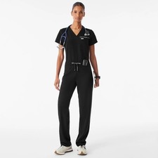 Figs Yola Bundle of 2 Scrub Pants Size XXL Tall TW2000T Black Medical Dental EUC