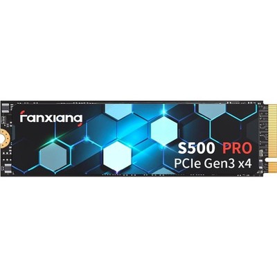 S500 Pro 256 GB NVMe SSD M.2 PCIe Gen3x4 2280 mit Graphen-Wärmeleitpaste