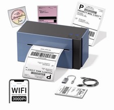 Phomemo 344WF WiFi Thermal Label Printer 4x6 300dpi, 344WF “NEW & SEALED”