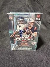 2025 Topps Chrome NFL Football Blaster Value Box New Factory Sealed In Hand 🔥🔥