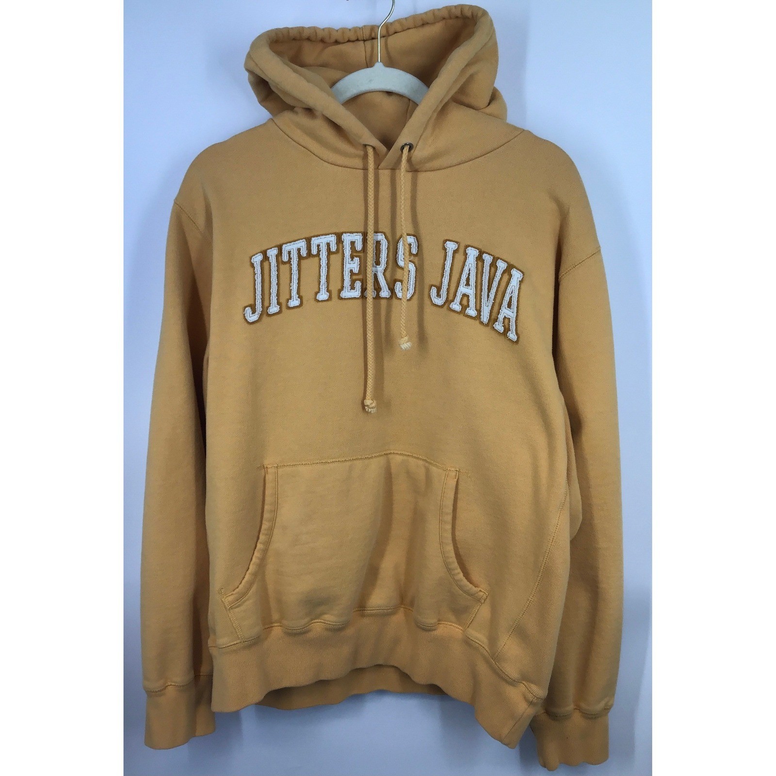 Lakeshirts "Jitters Java" Mustard Yellow Graphic … - image 2