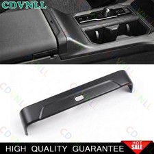 Para Toyota RAV4 2026-2027 Negro Mate Coche Consola Medio Apoyabrazos Caja Interruptor Borde