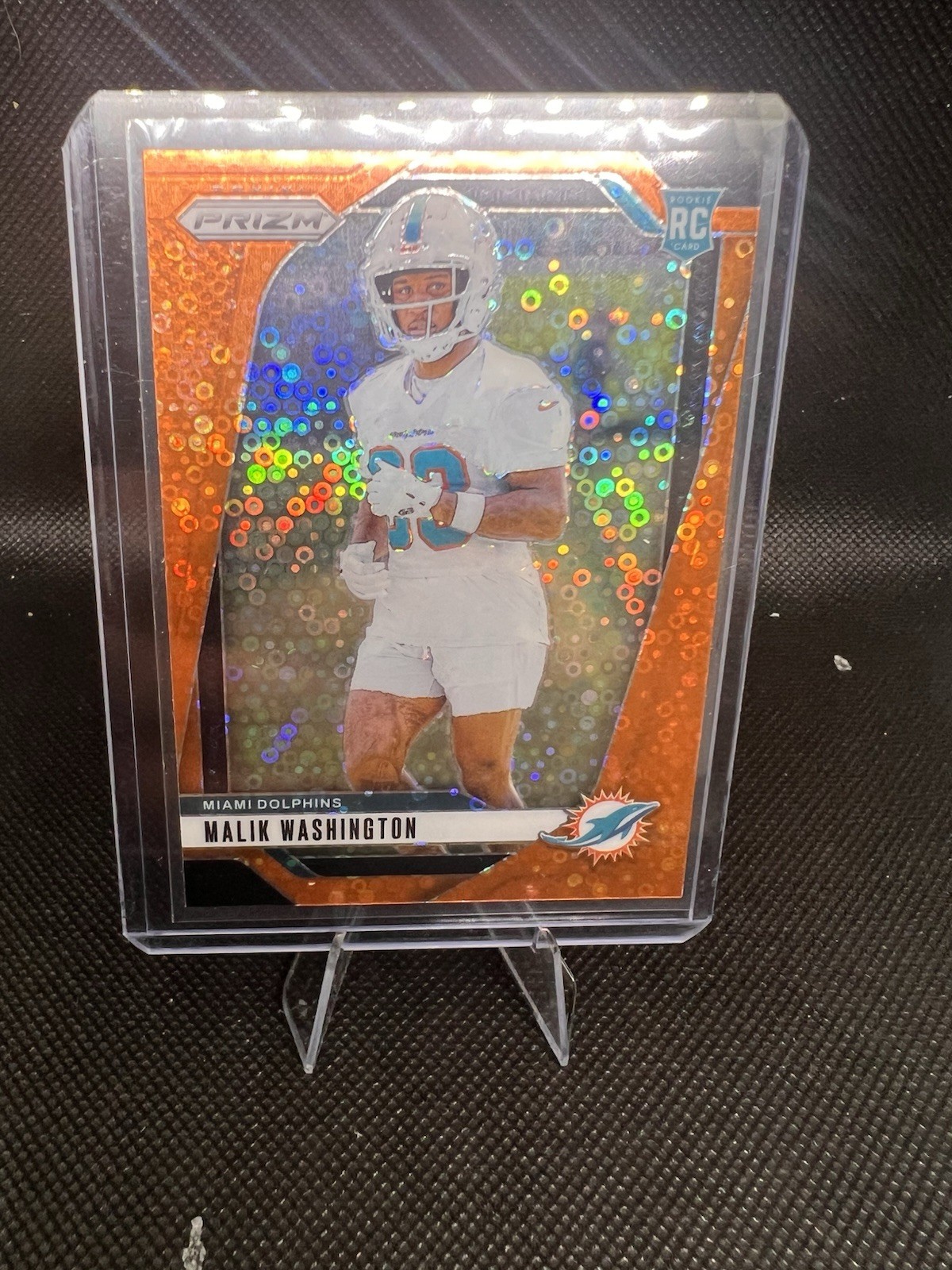 2024 Panini Prizm - Rookies Malik Washington #371 Disco Prizm (RC)