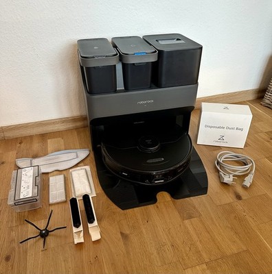 Roborock S7 MaxV Ultra Saugroboter Wischroboter Schwarz Smart Wifi Alexa 