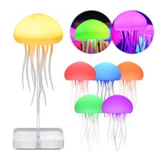 Jellyfish Light Voice Control Atmosphere Night Lights Bedside Lamp Children Gift