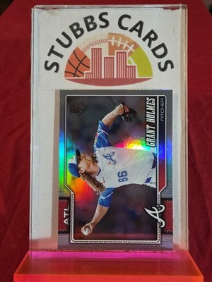 2026 Topps Baseball Series 1 GRANT HOLMES Rainbow Foil Atlanta Braves Card