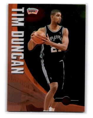 2001-02 Topps Chrome - Team Topps Tim Duncan #TT2