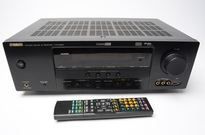 Yamaha HTR-6050 5.1 Channel AV Receiver w/ Remote HDMI bundle Tested See Video