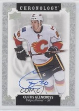 2018 Upper Deck Chronology Franchise History Curtis Glencross #FH-CA-CG Auto 2u9