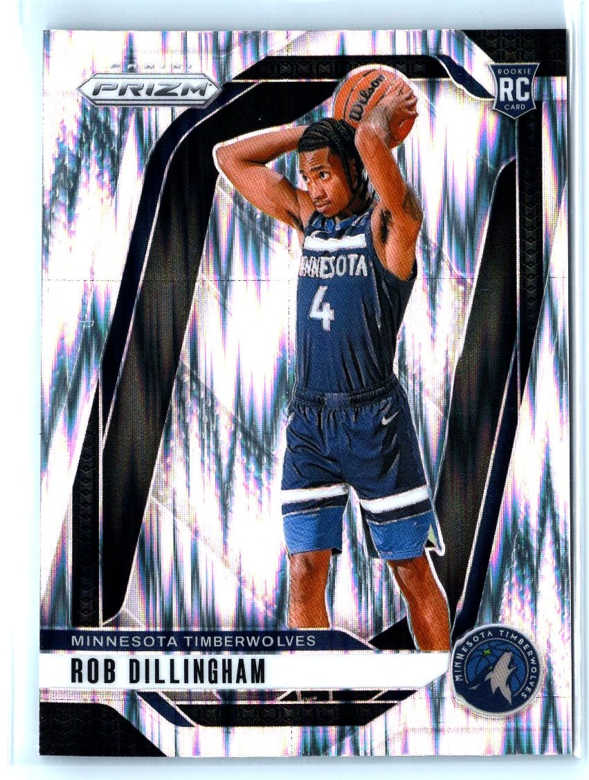 2024-25 Panini Prizm #250 Rob Dillingham Prizms Skewed #/249