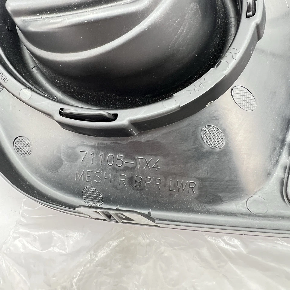 Cubierta del parachoques delantero Acura RDX 2013-2015 moldura del lado derecho del pasajero OEM Foto 4 de 4