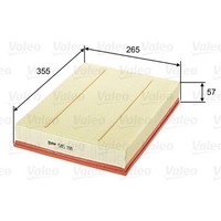 Valeo Luftfilter Filtereinsatz FüR Mercedes-Benz Vito/Mixto Kasten 113 CDI 116