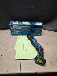 Makita XRJ01Z 18V LXT Lithium Ion Cordless Compact Recipro Saw Tool Only