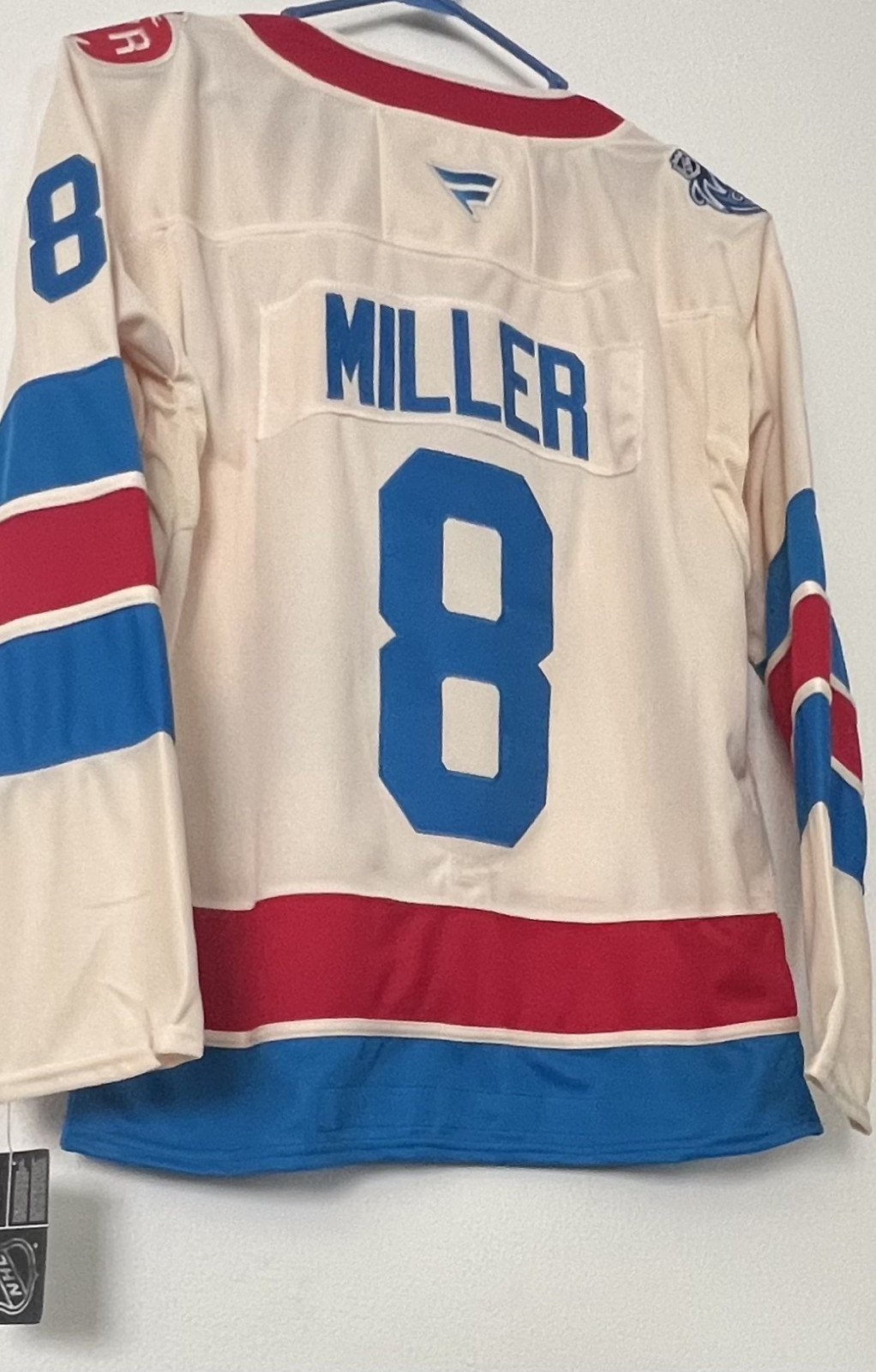 New York Rangers #8 J.T. Miller 2026 Winter Classic Stitched Jersey 2XL - 56