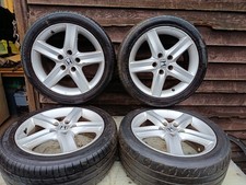 HONDA CIVIC MK8 2005-2011 FULL SET OF 17" INCH ALLOY WHEELS ALLOYS & TYRES X4