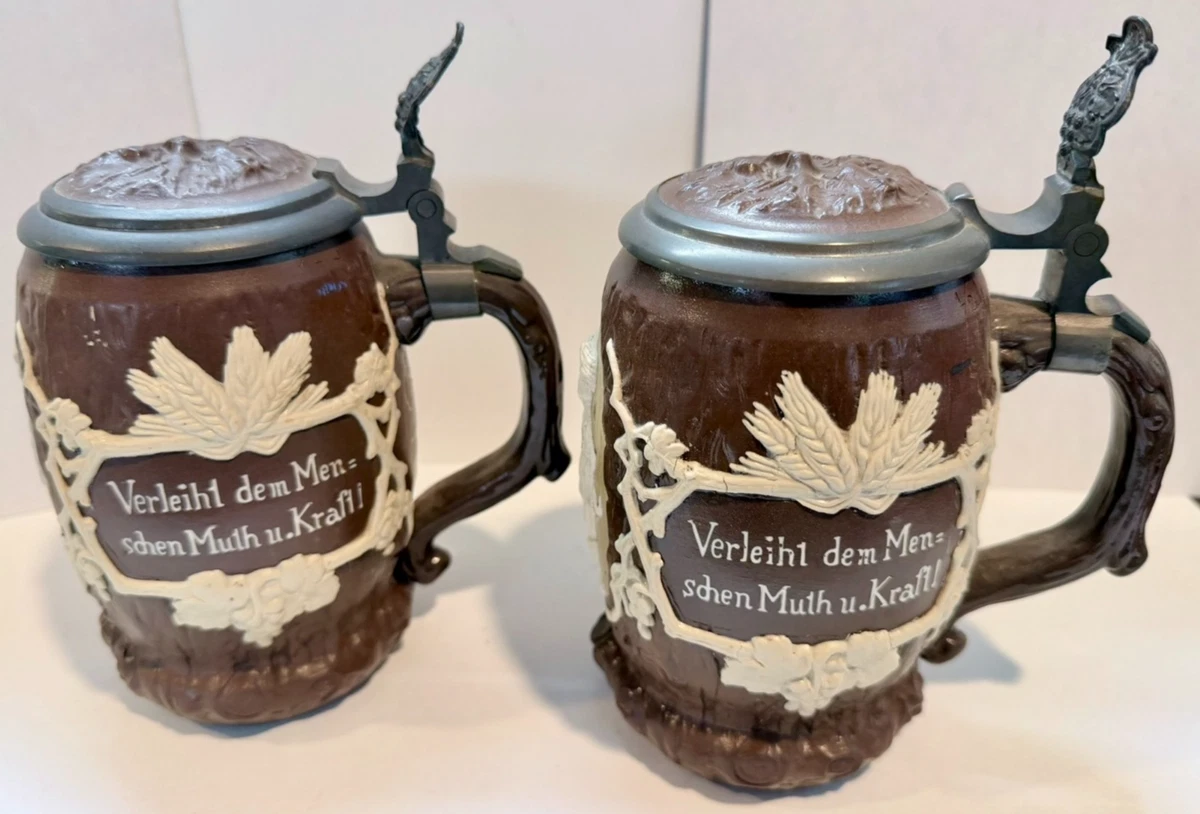 Villeroy Boch Mettlach Indiana Collectible German Steins for sale