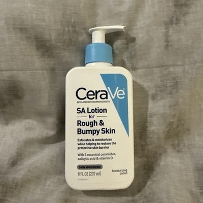 CeraVe SA LOTION for Rough & Bumpy Skin-With 3 Essential Ceramides. 8.Oz NEW!!!