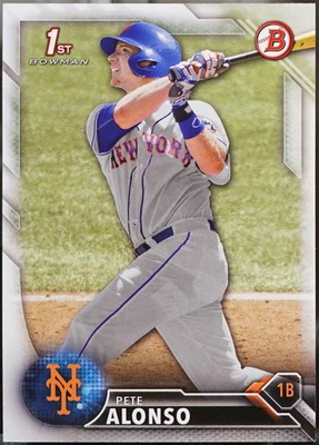 2016 Bowman Draft #BD-92 Pete Alonso Baseball NM