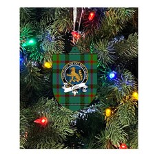 Gillis Family Crest Christmas Ornament - Single Sided Metal Christmas Ornament