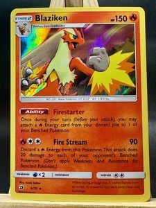 dark pokemon cards prices Pokemon - Sun & Moon - Dragon Majesty - Blaziken (Reverse Holo) main image 1