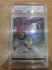 Psa 10 2024 topps midnight - jayden daniels Autp rja-jd 5/12 Jersey # Pop 1 Rc