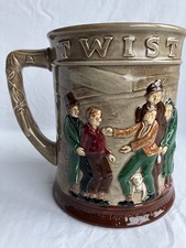 Vintage Staffordshire Royal Doulton Charles Dickens, Oliver Twist Tankard, 1949