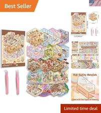 20 Sets of 3D DIY Sticker Scene Book for Creative Fun & Stress Relief