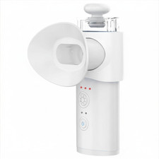 Eye Steamer for Dry Eye - Portable Heated USB Nano Eye Mist Sprayer White Color
